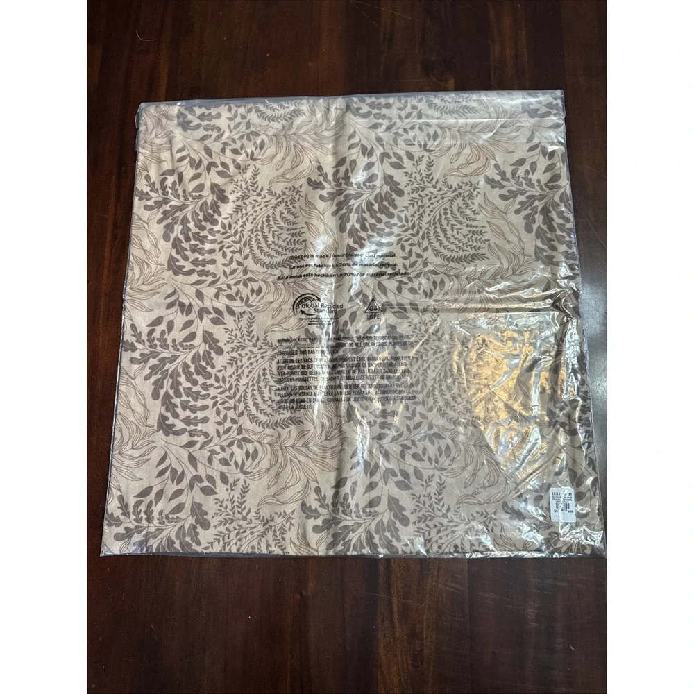 Rejuvenation Throw Pillow Cover Linen Botanical 20